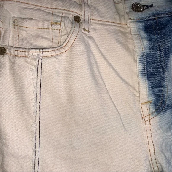 7 For All Man Kind Edie Jeans Size 25 Button Fly - Picture 6 of 13